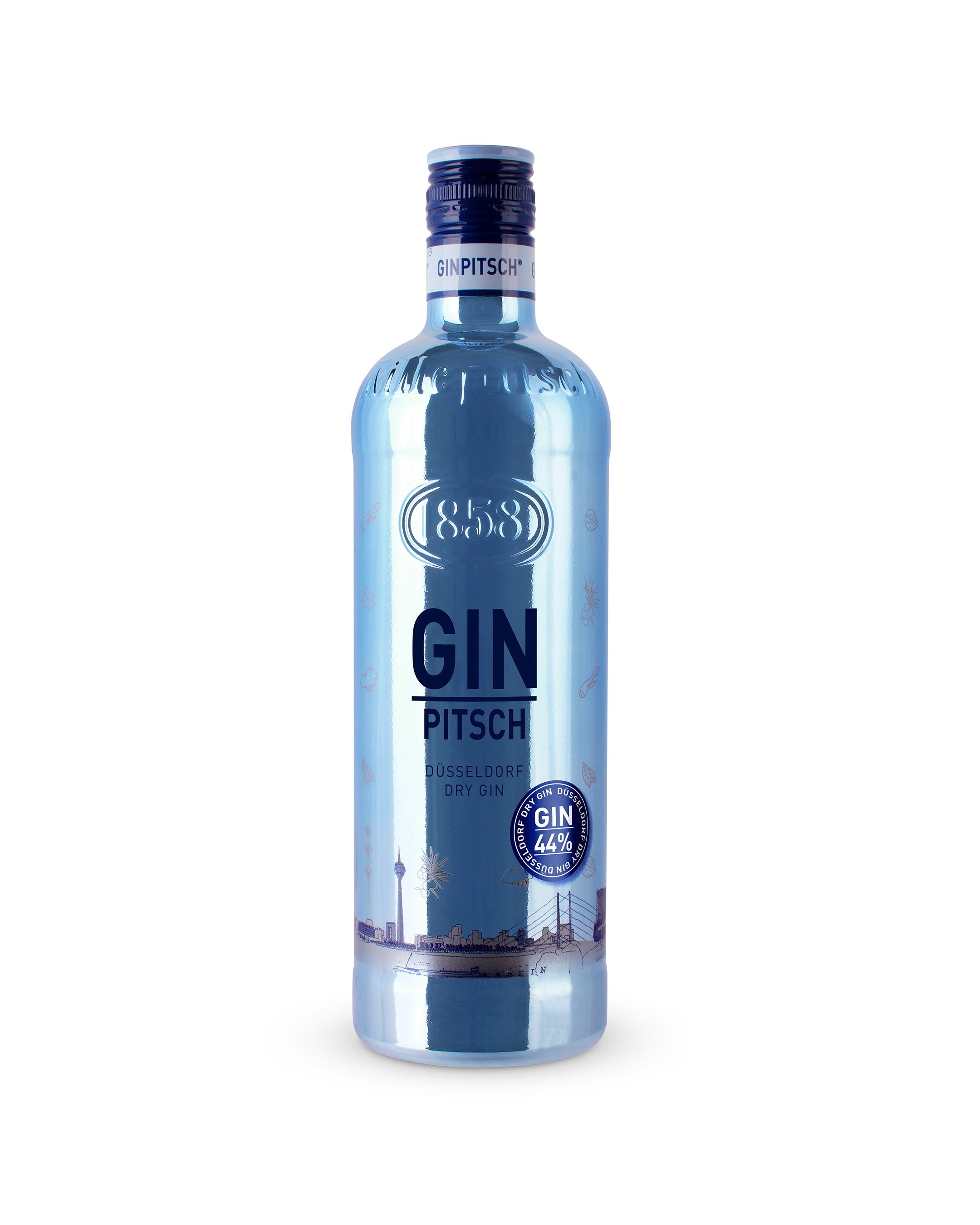 GIN Pitsch 44% - Düsseldorf Dry Gin 0,7L – Killepitsch