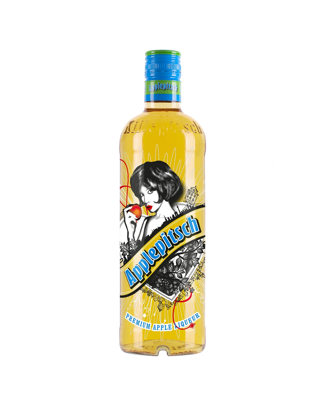 Applepitsch 18% - Premium-Apfellikör Glasklar 0,7L Apfellikör Peter Busch GmbH & Co. KG 0.7L