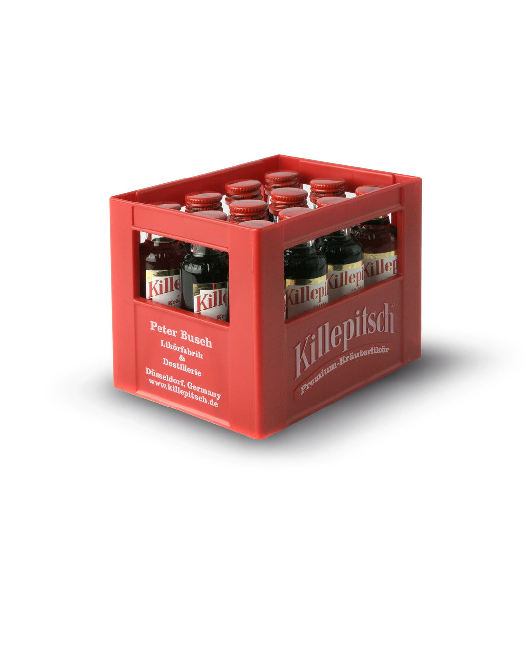 Killepitsch 42% - Premium-Kräuterlikör Mini Kasten 12 x 20ml