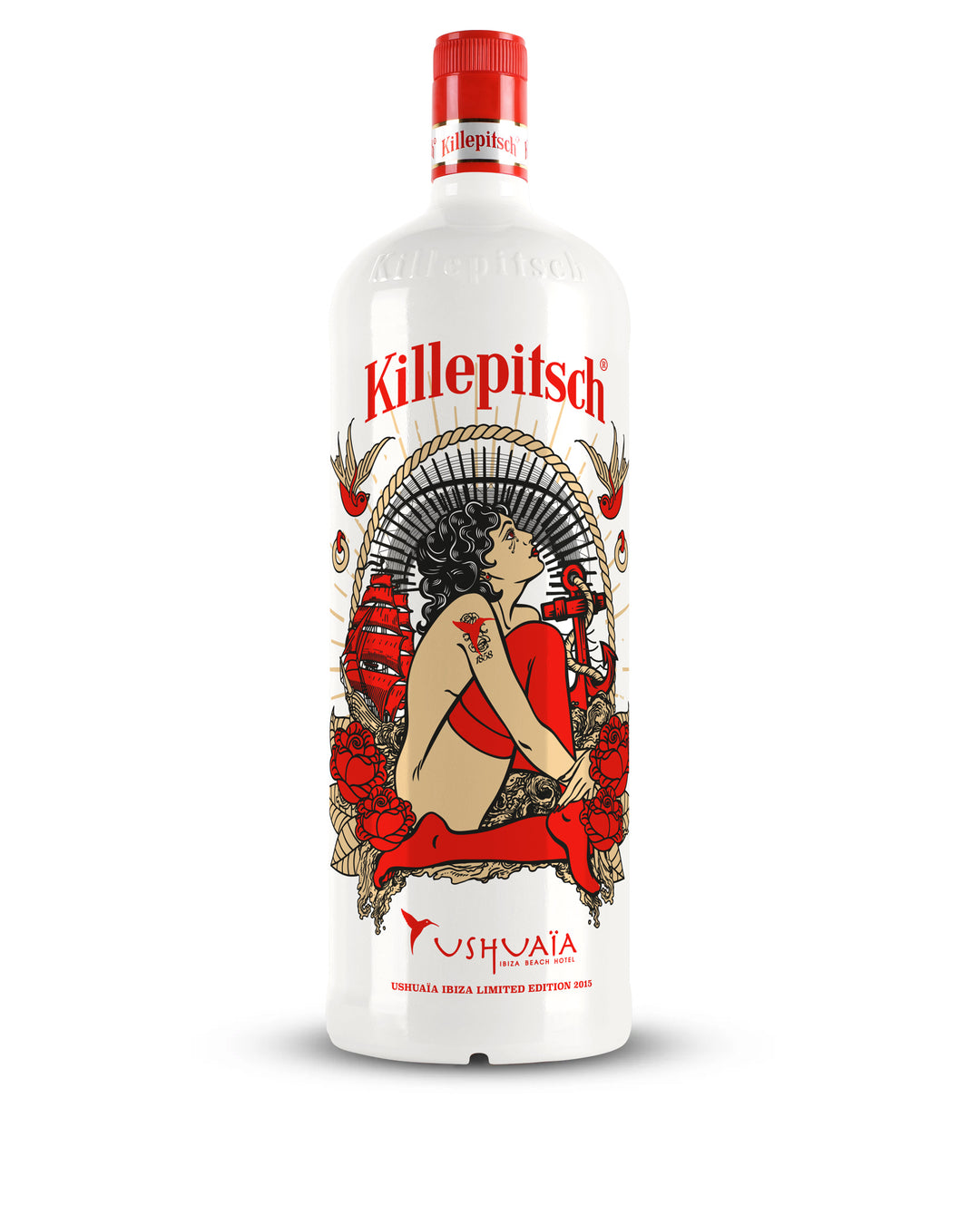 Killepitsch 42% - Premium-Kräuterlikör 3,0L Design USHUAIA!